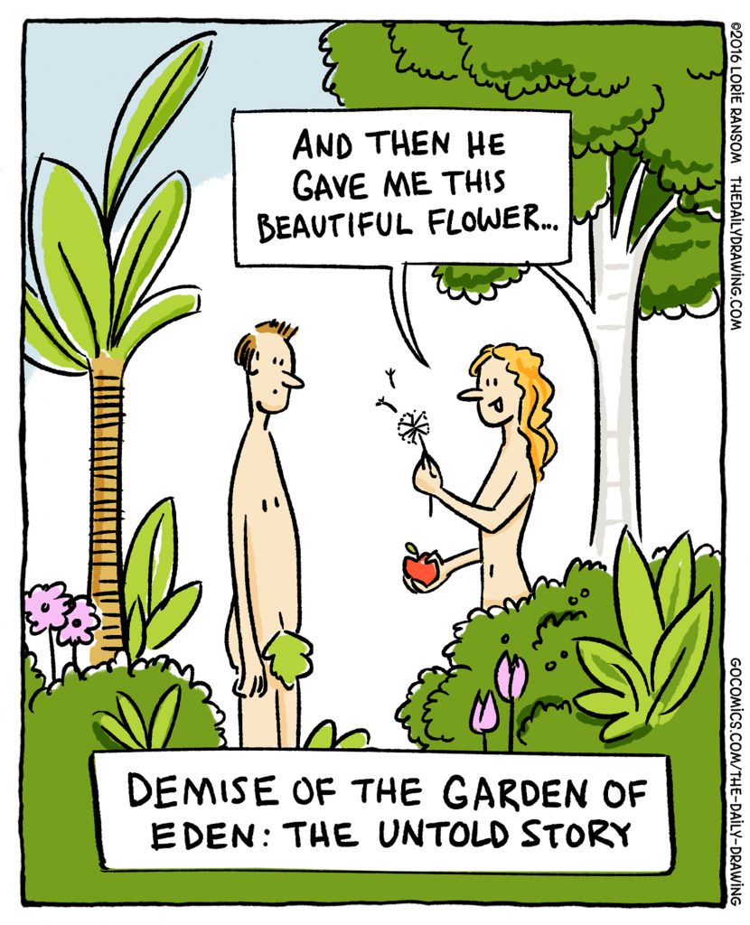 The Daily Drawing Gardening Comics - Eden